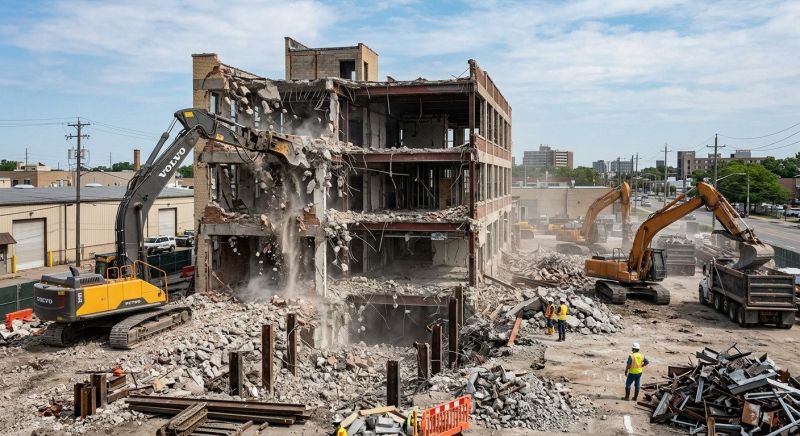 Building Demolition Service in South Houston, TX