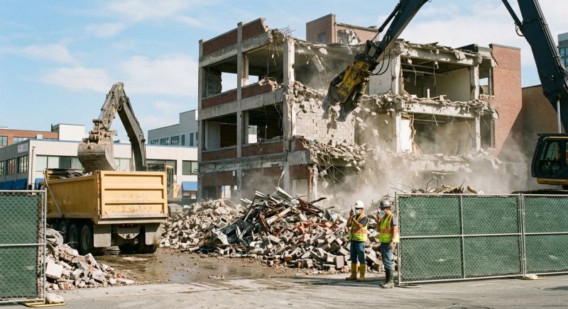 Commercial Building Demolition in Bergen County, NJ