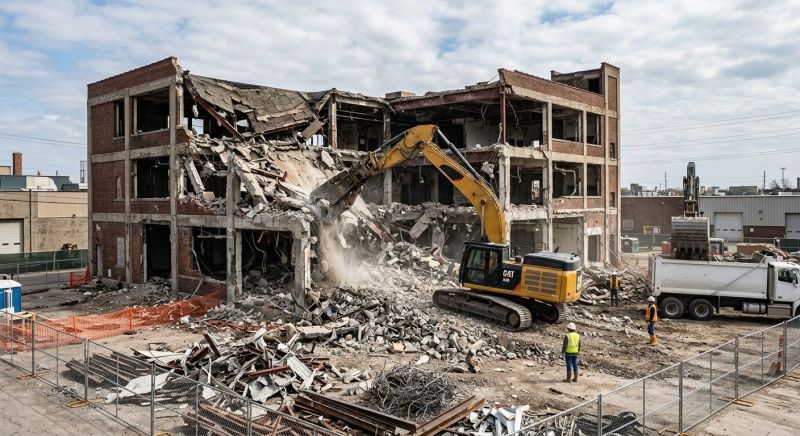 Commercial Demolition Service in Sacramento, CA