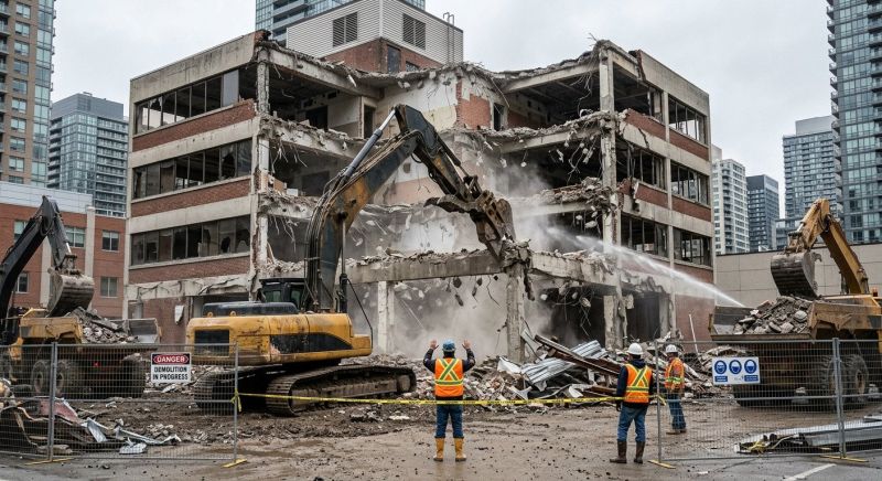 Commercial Property Demolition in Bergen County, NJ