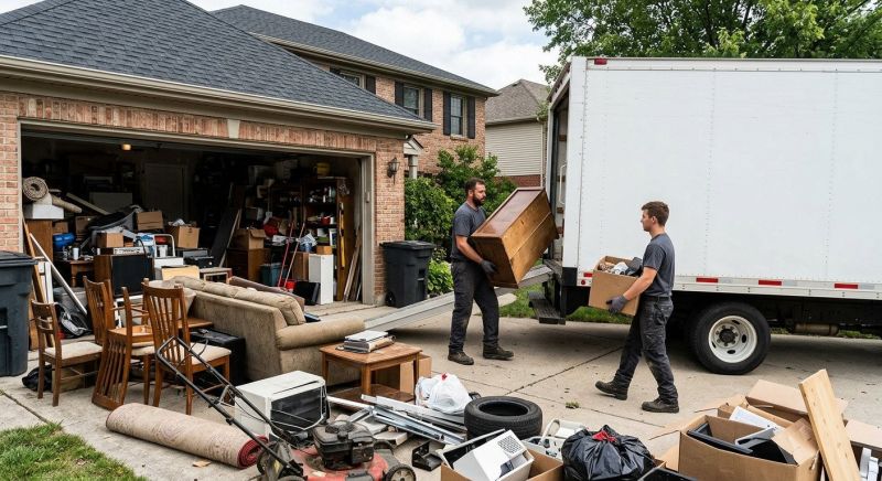 Garage Junk Hauling in Sacramento, CA