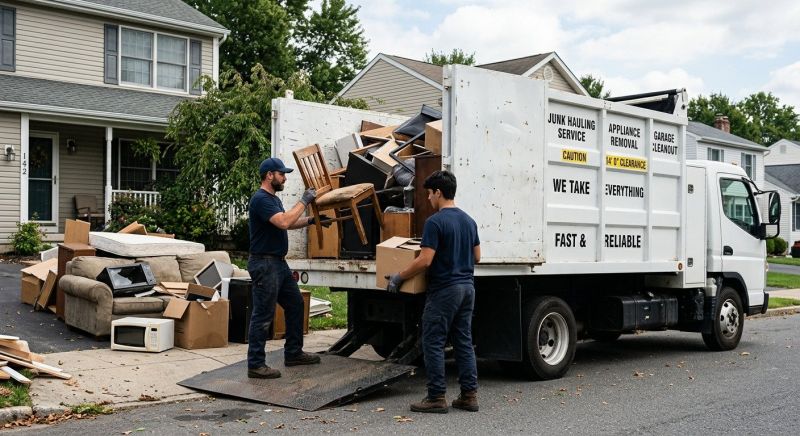 Garage Junk Hauling in Sacramento, CA