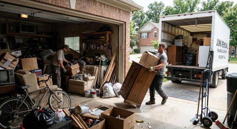Garage Junk Hauling in Sacramento, CA