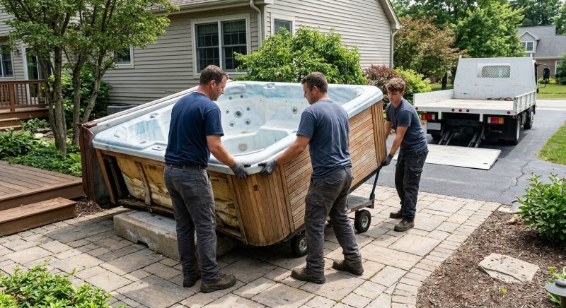 Hot Tub Disposal in Roseville, CA