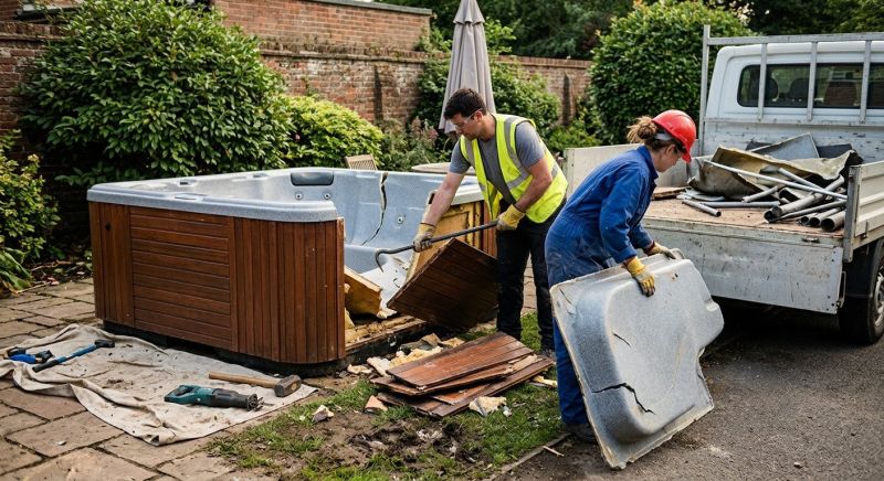Hot Tub Removal in Charlotte, NC